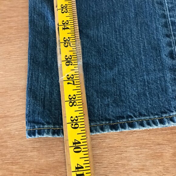 Polo Ralph Lauren Jeans Men 38x30 Blue Mid Rise Medium Wash Stretch - Picture 5 of 12